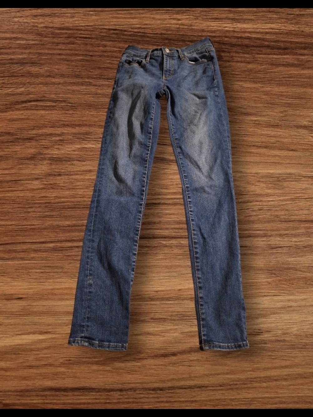 GAP womens  Slim Straight Blue Denim Jeans